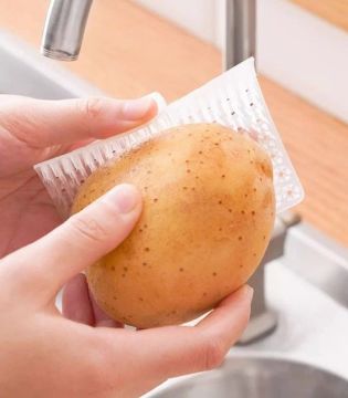 Çok Amaçlı Sebze ve Meyve Temizleme Patates Soyma Fırçası