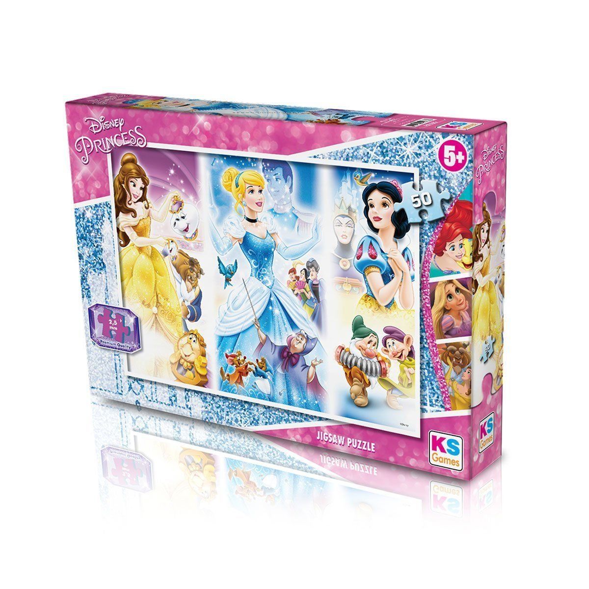 PR709 Prenses 50 Parça Puzzle