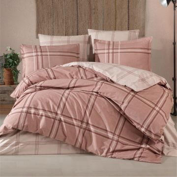 Clasy Ranforce Nevresim Takımı Çift Kişilik Capella V2 Kahve