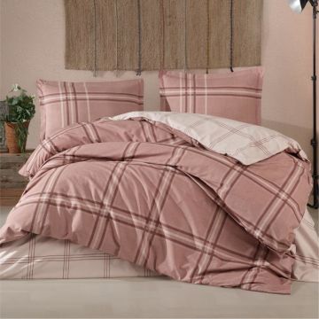 Clasy Ranforce Nevresim Takımı Çift Kişilik Capella V2 Kahve