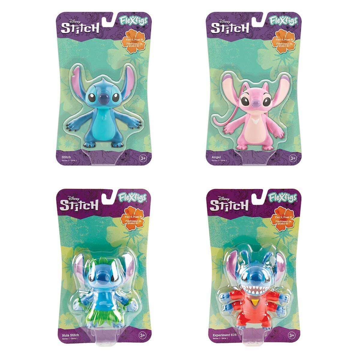 FLE00000 Flexfigs Figür Stitch - 1 adet fiyatıdır