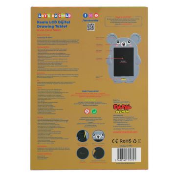 LC-31072 Koala Çizim Tableti 8.5 inç -Lets be Child