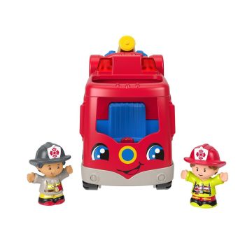 HDJ24 Fisher-Price® Little People Yardımsever İtfaiye Aracı, 1-5 yaş