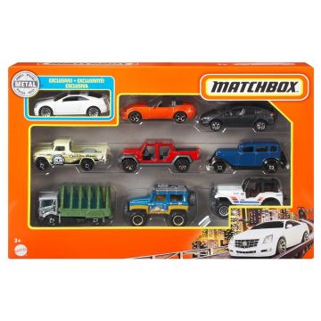 X7111 Matchbox™ 9'lu Araba Seti - Stokta Olan Model Gönderilir