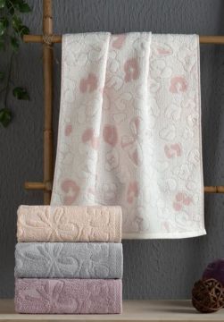 Altınbaşak Bambu 4´lü 50x90 El Havlusu Aron V1