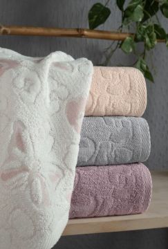 Altınbaşak Bambu 4´lü 50x90 El Havlusu Aron V1