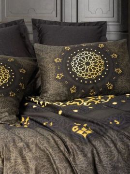 Cotton Box Palace Saten Çift Kişilik Nevresim Takımı Togay Antrasit