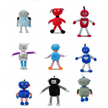 62895 Peluş 35 cm Robotlar -1 adet stokta olan gönderilir