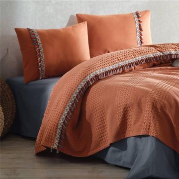 Clasy Pike Takımı Çift Kişilik Bohemline V2 Kiremit