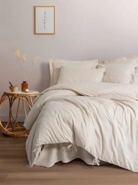Cotton Box Cotton Keten Çift Kişilik Nevresim Takımı Esmira