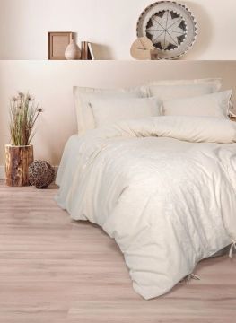 Cotton Box Cotton Keten Çift Kişilik Nevresim Takımı Kivora