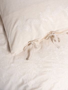 Cotton Box Cotton Keten Çift Kişilik Nevresim Takımı Kivora