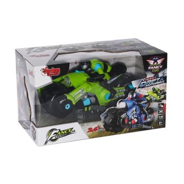 HB-MK10A01-02 Kumandalı Şarjlı Motorsiklet Fancy Stunt 1:10