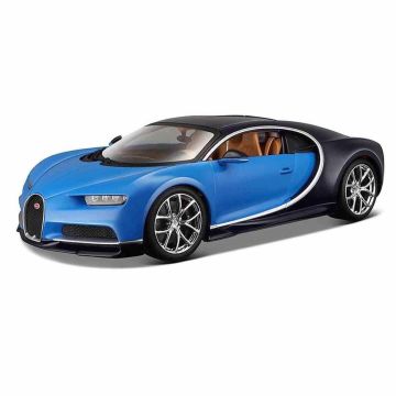 1011040 1:18 Bugatti Chiron Model Mavi Araba