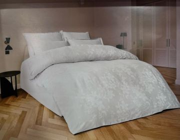 Altınbaşak Jakarlı Saten Çift Kişilik Nevresim Takımı Perle Coin