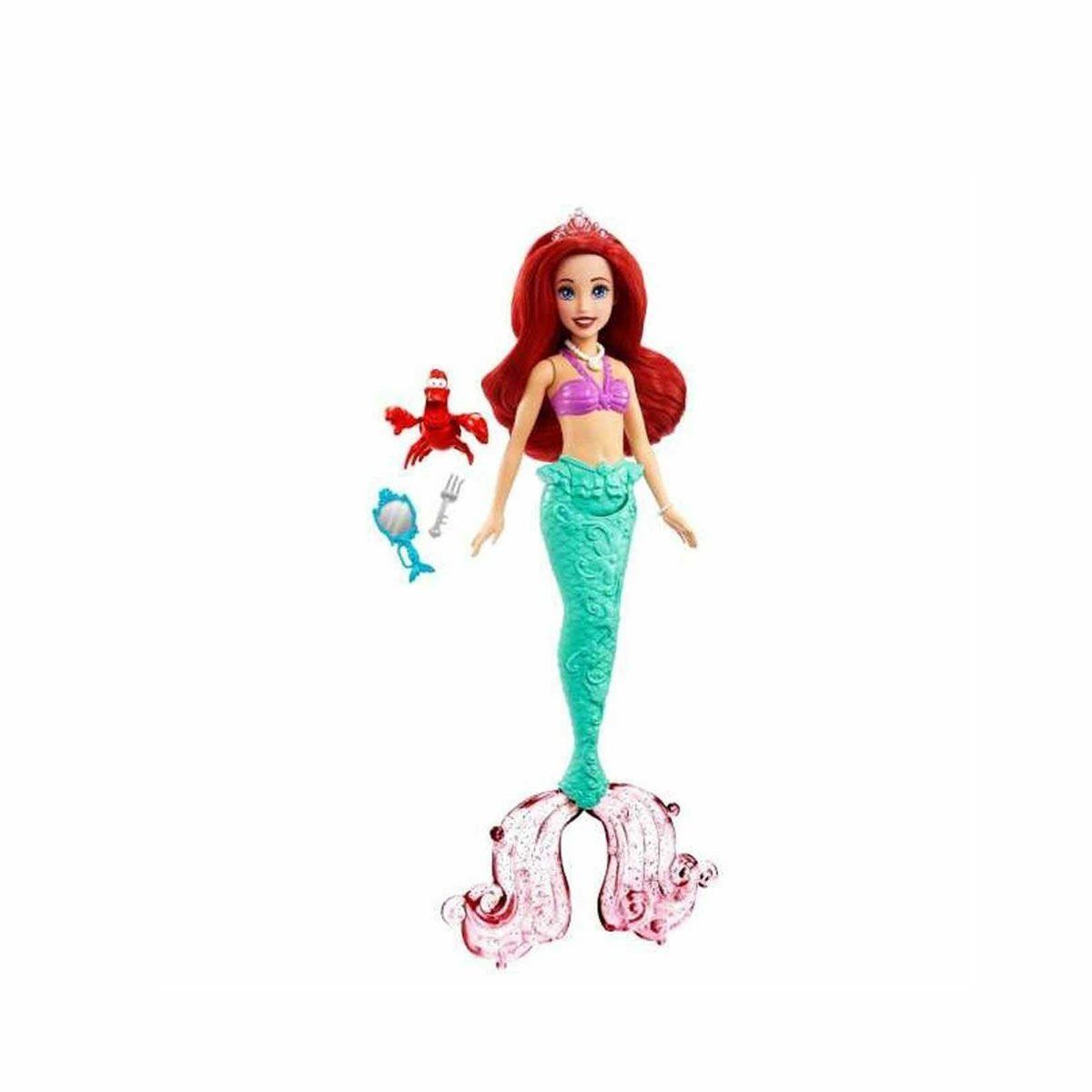 HLW34 Disney Prenses Deniz Kızı Ariel ve Aksesuarları