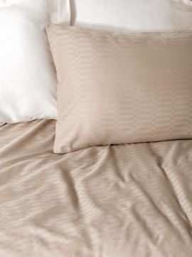 Cotton Box Çift Kişilik Smart Bambu Saten Nevresim Takımı Bej