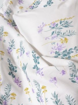 Cotton Box Estiva Çift Kişilik Pike Takımı Twig Mint