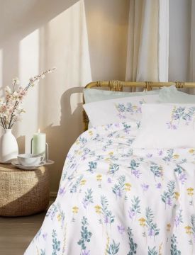 Cotton Box Estiva Çift Kişilik Pike Takımı Twig Mint