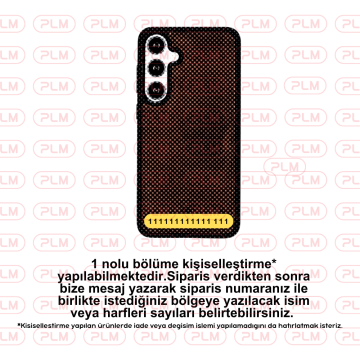 Samsung Galaxy S25 Uyumlu, Hakiki Deri, El Yapımı Arka Kapak, Gölgeli Taba