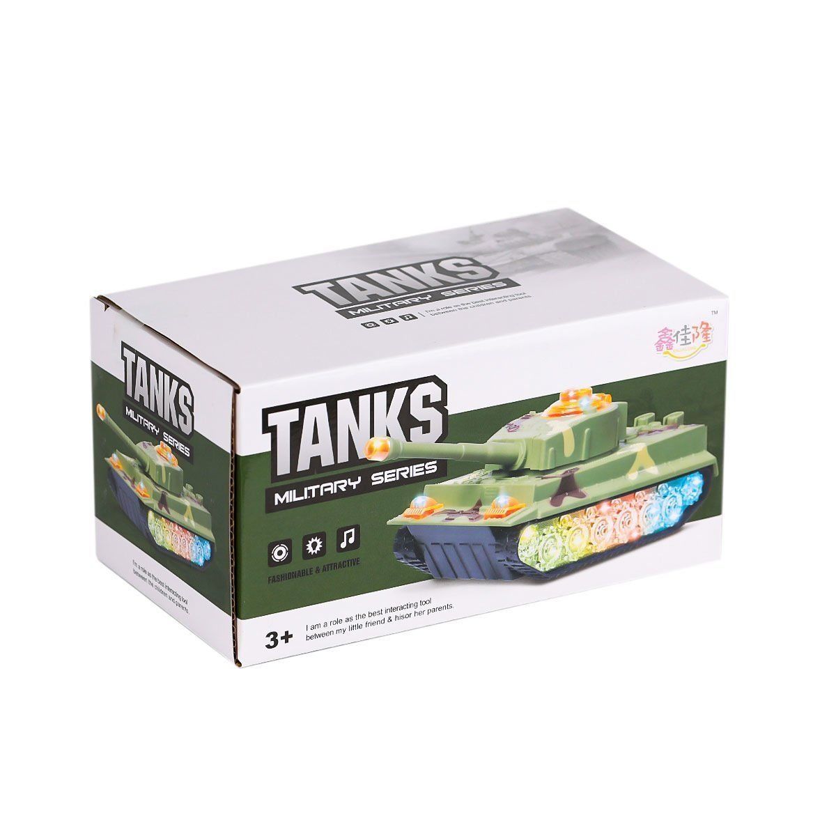 WH-3040 Işıklı Müzikli Tank