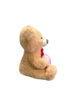 35 CM KALP TUTAN AYI PELUŞ HALEY