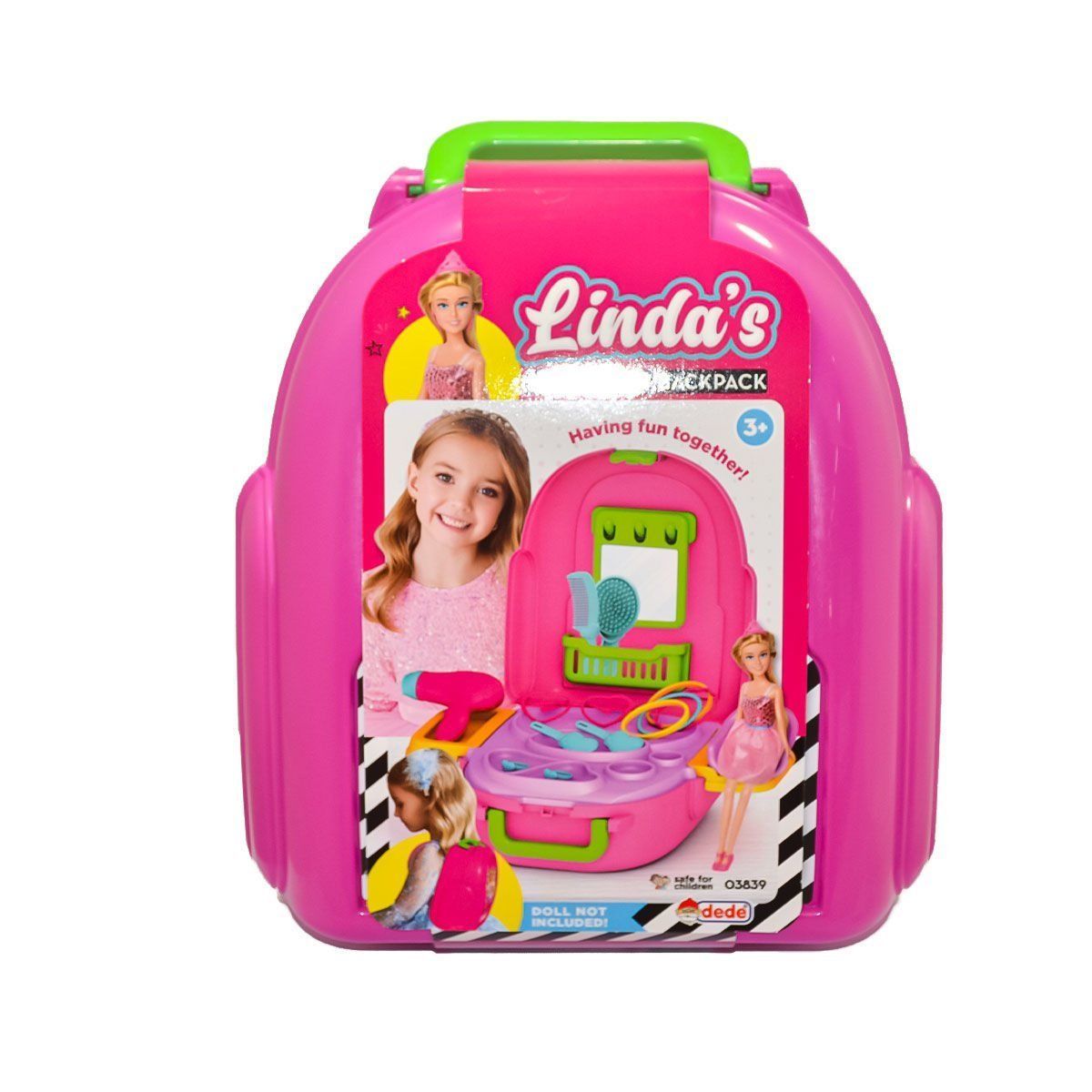03839 Linda'nın Güzellik Set Sırt Çantası