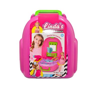 03839 Linda'nın Güzellik Set Sırt Çantası