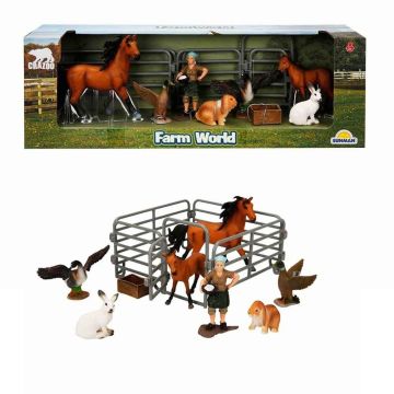 Wild Life Çitli Çiftlik Seti 1 adet