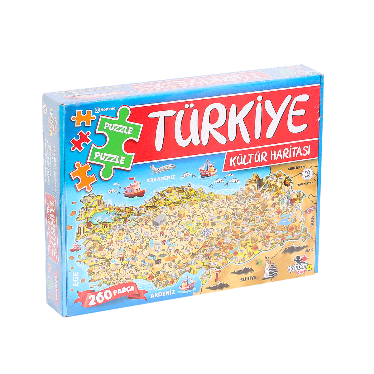 7213 Türkiye Kültür Haritası Puzzle