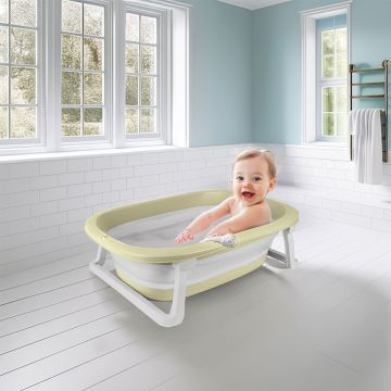 7265 Katlanır Bebek Yıkama Küveti Eco Yeşil -Dolu Oyuncak