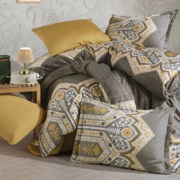 Clasy Saten Çift Kişilik Nevresim Takımı Adal Haki