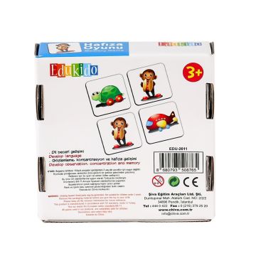 EDU-2011 Hafıza Oyunu Oyuncak Toys