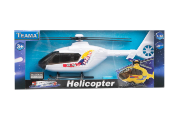 Kutulu Plastik Beyaz Helikopter