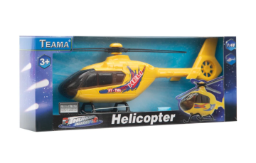 Kutulu Plastik Sarı Helikopter