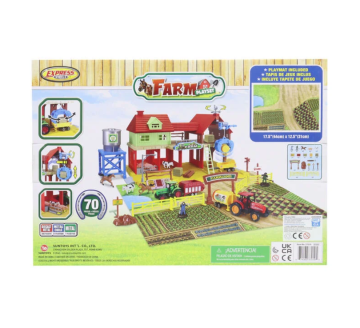 Express Wheels Die Cast Metal 70 Parça Çiftlik Seti
