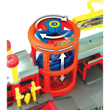 Express Wheels Araç Yıkama ve Renk Değiştirme Oyun Seti