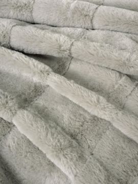 Cotton Box Trim Çift Kişilik Battaniyeli Nevresim Takımı Suave Gri
