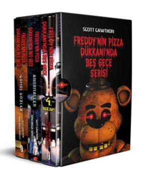 Freddy'nin Pizza Dükkanı'nda Beş Gece Serisi Seti - 3 Kitap Takım