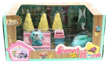 Kedi Şehri Park Figürleri Seti