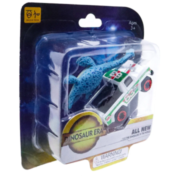 Die Cast Metal Kamyonet ve Plesiosaurus