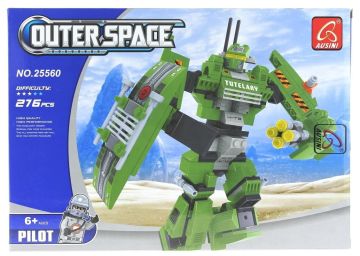 Ausini Outer Space 276 Parça Yeşil Robot