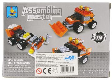 Ausini Assembling Master 3 in 1 66 Parça Traktörler