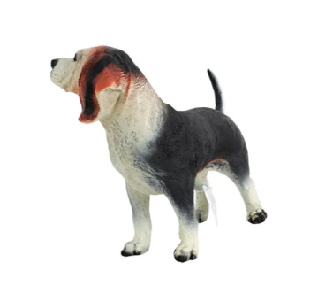 Model Köpek Siyah Bedlington Terrier