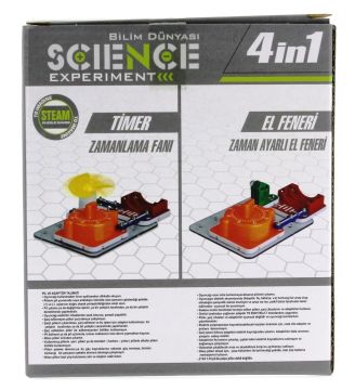 Eğlenceli Deney Setim Zamanlayıcı 4 in 1