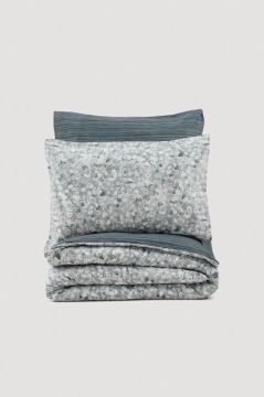 Cotton Box Tek Kişilik Minimal Nevresim Takımı Molly Antrasit