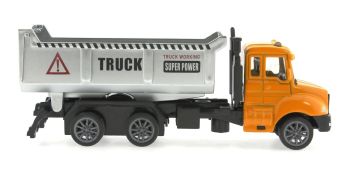 Çek Bırak Metal Mini Sarı Kamyon