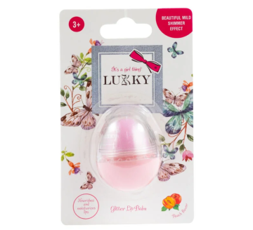Lukky Besleyici Dudak Kremi Simli Pembe