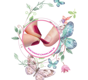 Lukky Soyulabilir Oje - Pastel Pembe