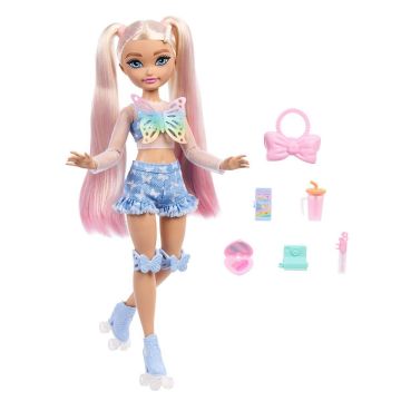 JFX96 Malibu - Barbie Dream Besties Paten Partisi Malibu Bebek ve Aksesuarları